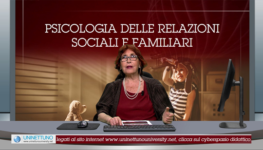 Presentazione del corso “PSICOLOGIA DELLE RELAZIONI SOCIALI E FAMILIARI” 