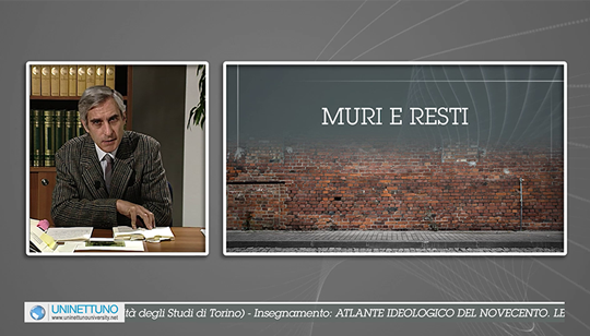 ATLANTE IDEOLOGICO DEL 900 - LE LETTERE E LE ARTI: Lezione 2 - Entrare nella metropoli